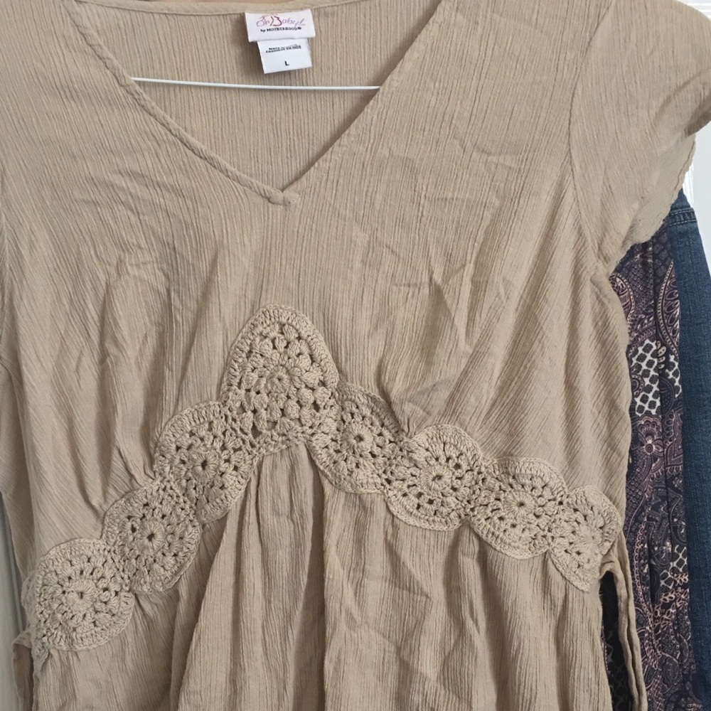 Maternity blouse