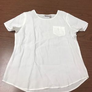 White fancy shirt