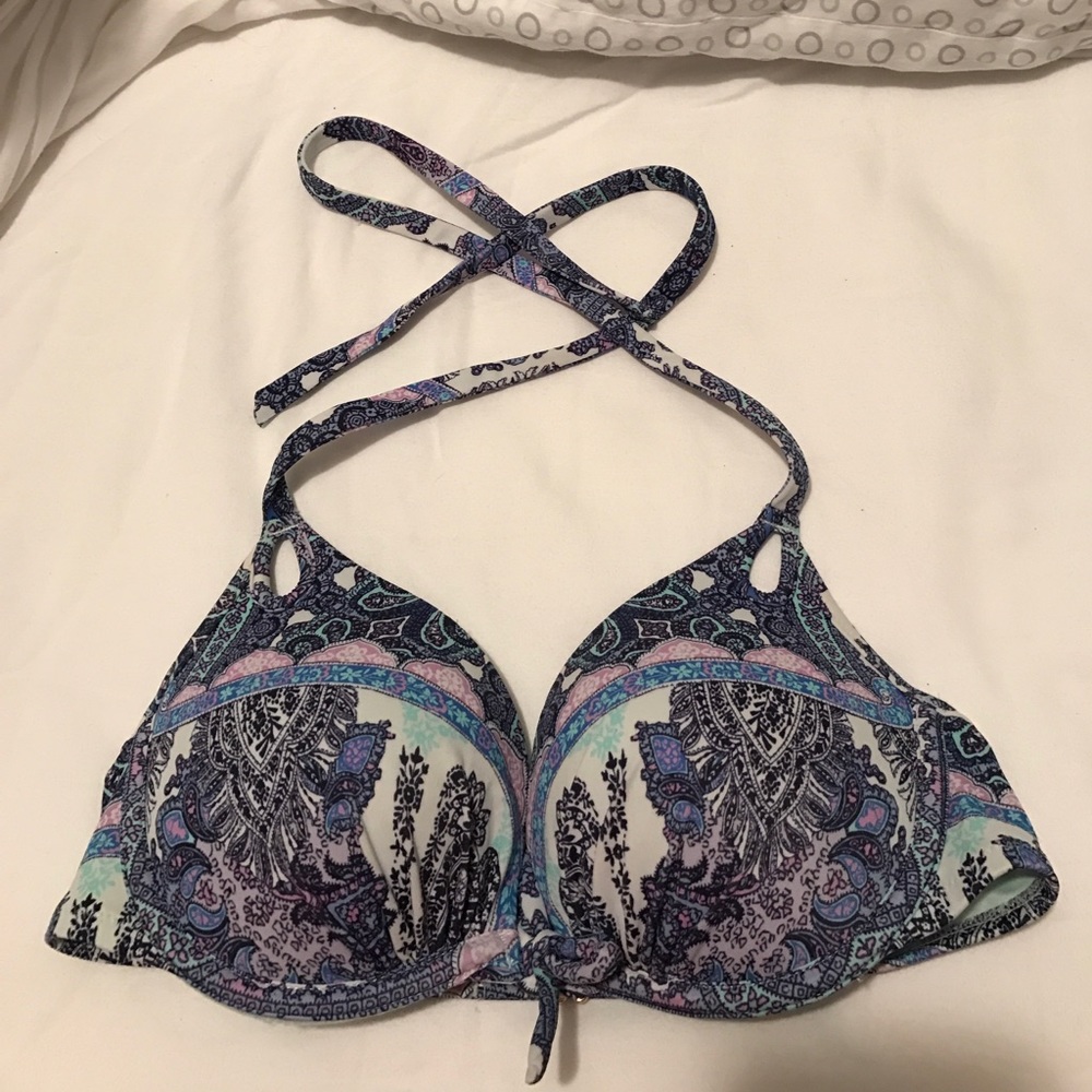 Paisley bikini top