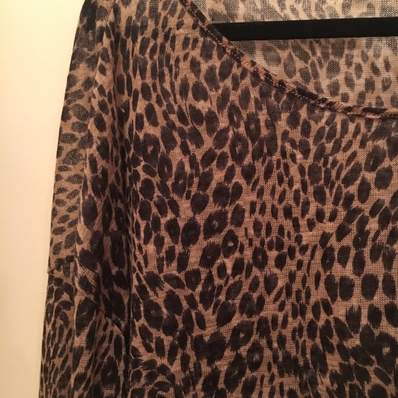 Lush Animal Print Long Sleeve - Picture 2 of 4