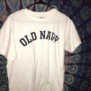 White Old Navy T-Shirt