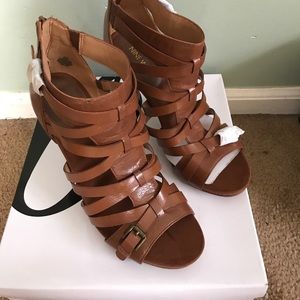 Caged sandals