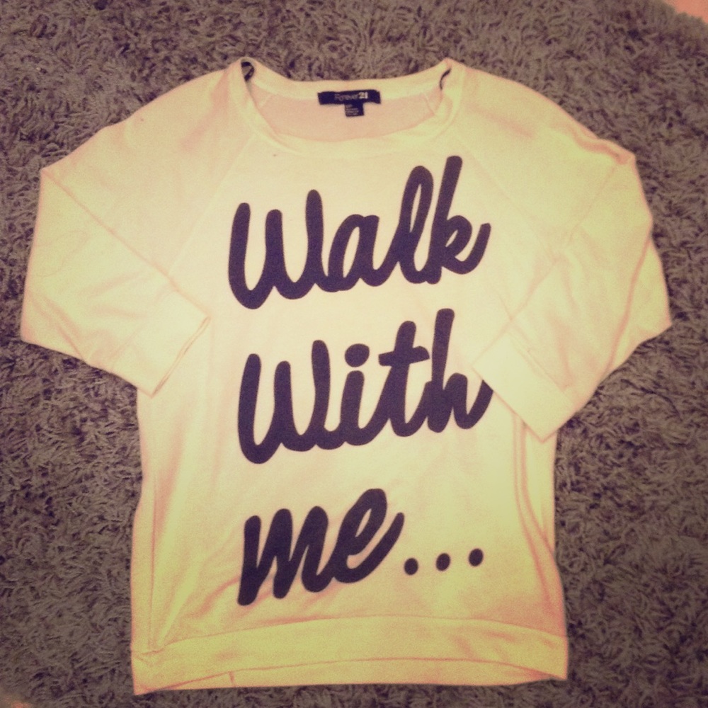 Forever 21 Graphic Sweater.