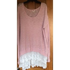 Mossimo Sweater Tunic Top