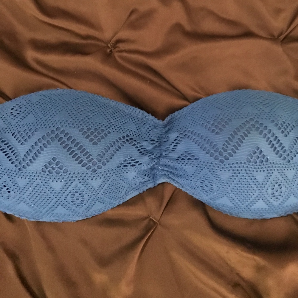 Medium. Crotchet bikini top.
