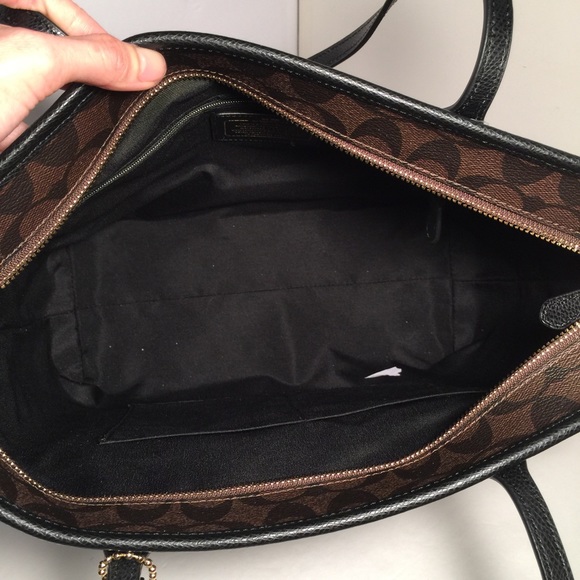 SET COACH CITY ZIP TOTE WITH POUCH+MATCHING WALLET - Picture 3 of 4