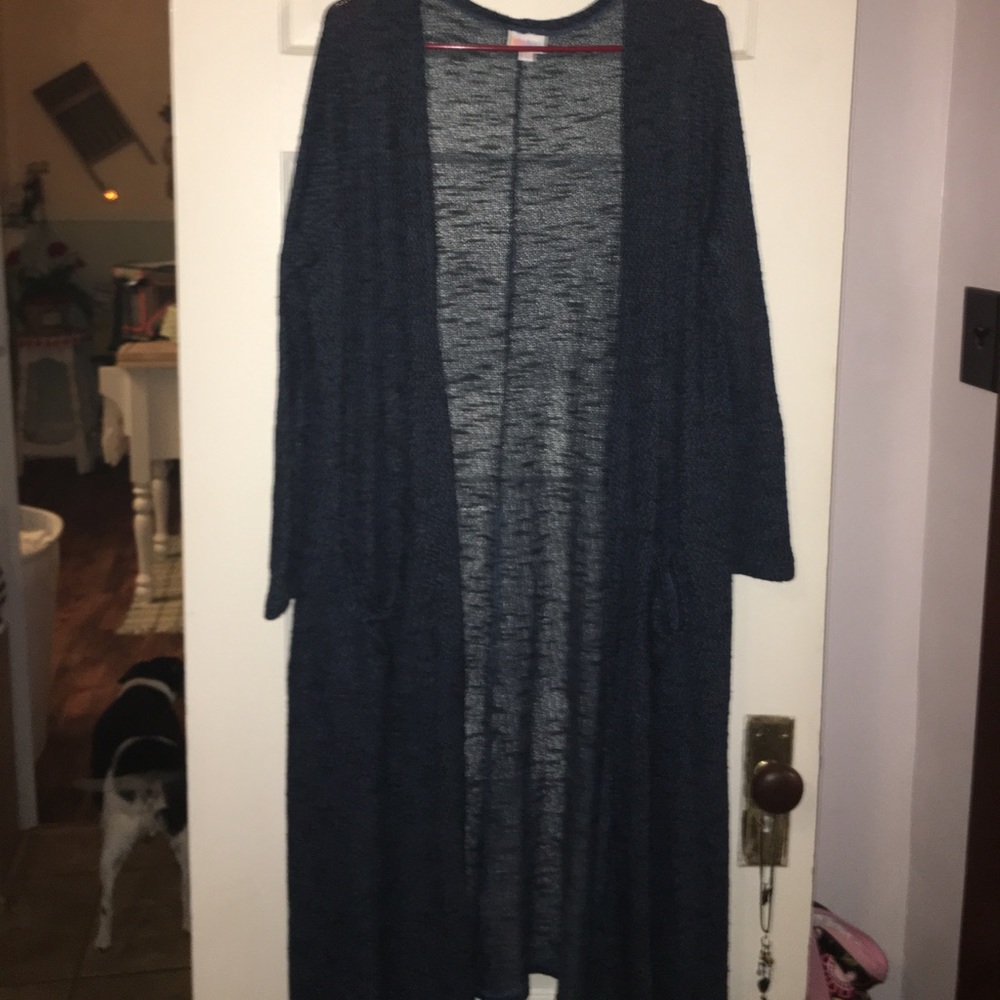 Lularoe marbled navy sarah