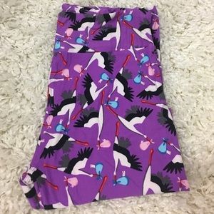 TC LulaRoe Stork Leggings!