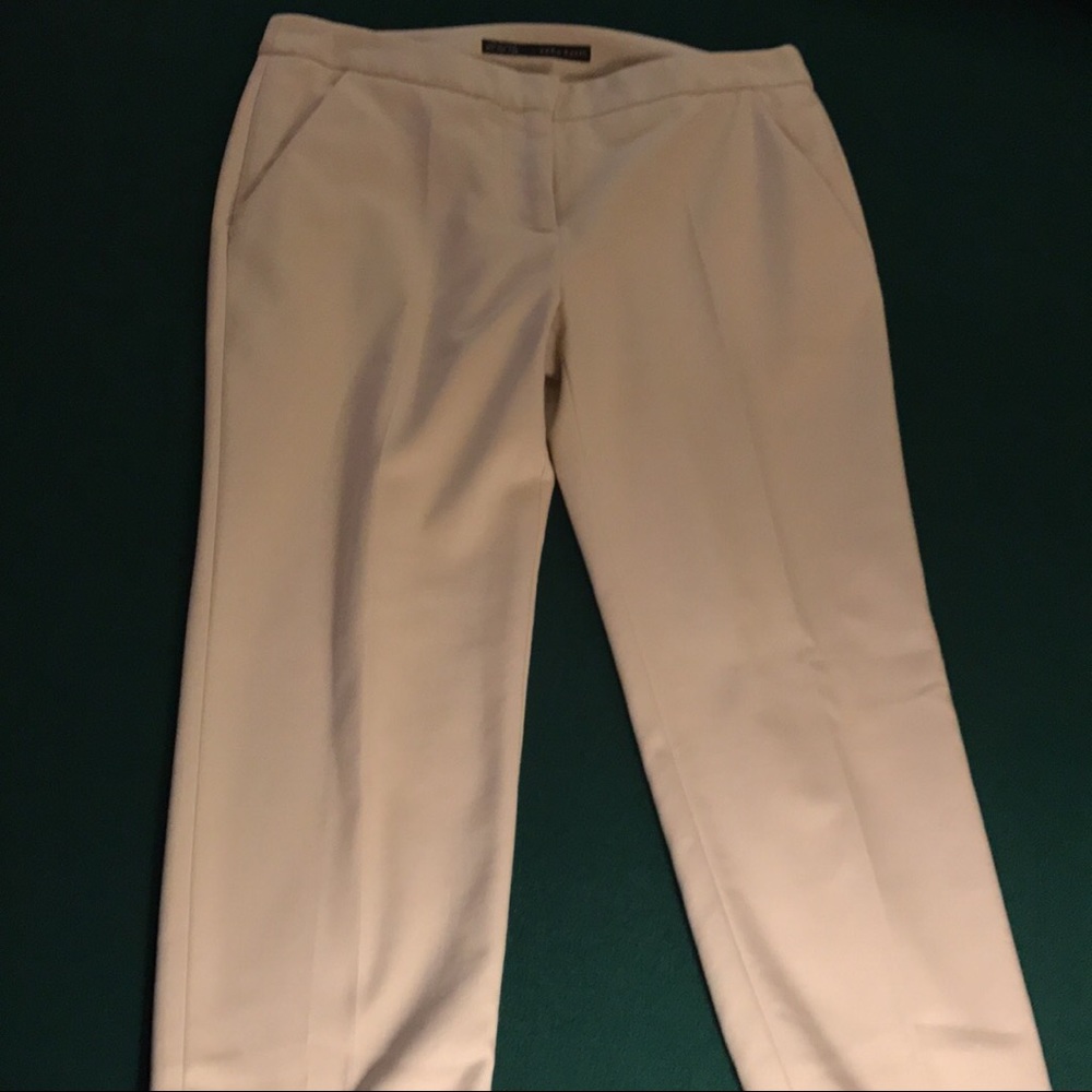 Cream women's dress pants