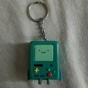Adventure Time BMO 3D molded polymer keychain