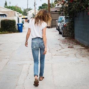 Re/Done High Rise Skinny Jeans 28