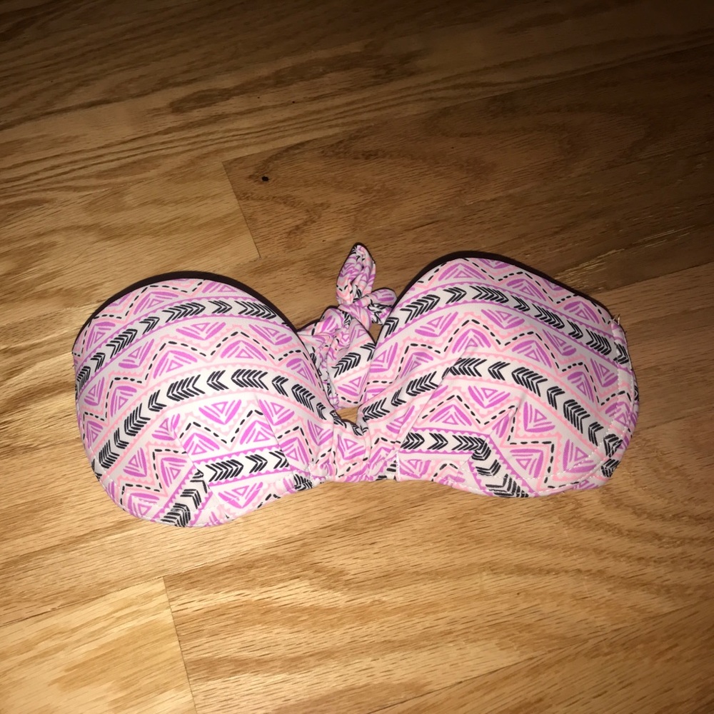 Strapless swimsuit!