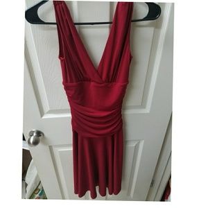 Arden B Red cocktail dress