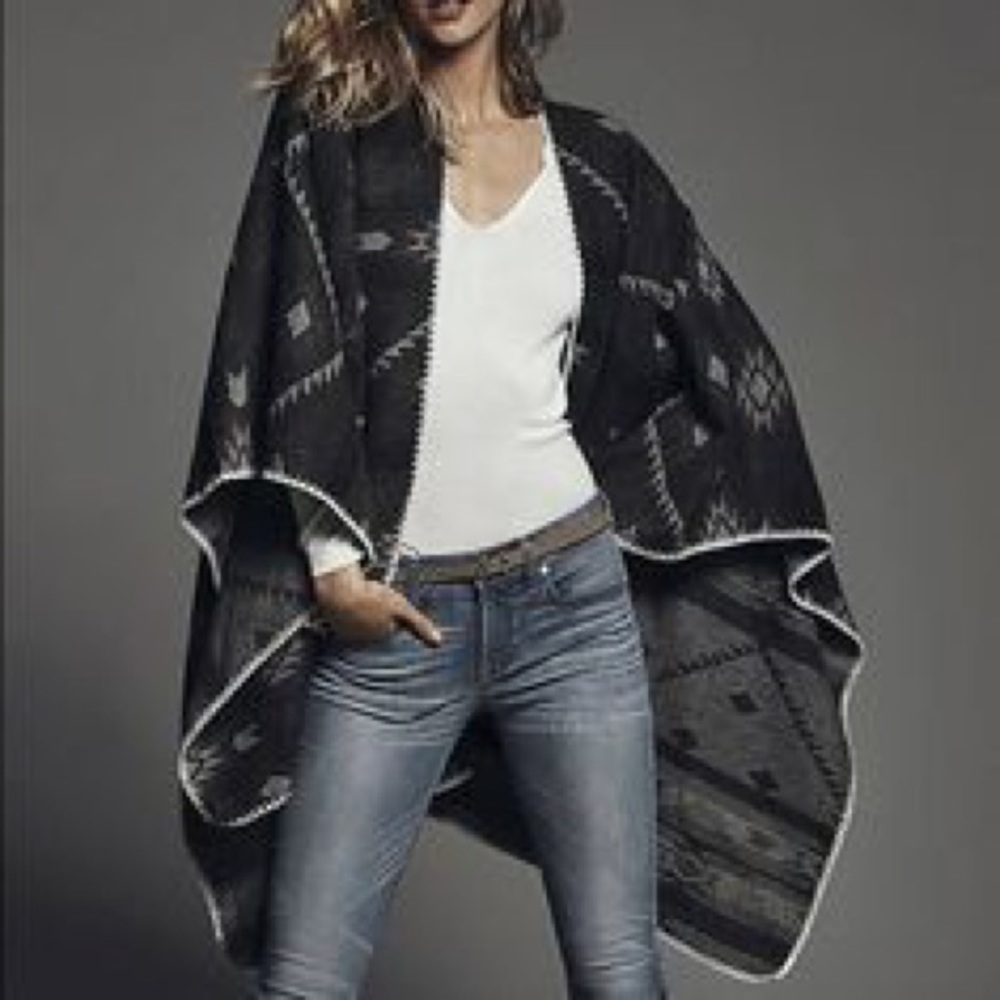 Reversible poncho