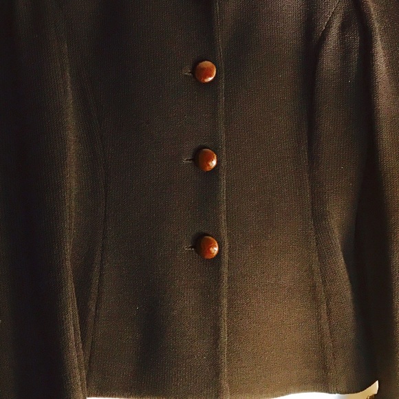 St. John Blazer 8 *Authentic* Black - Picture 4 of 5