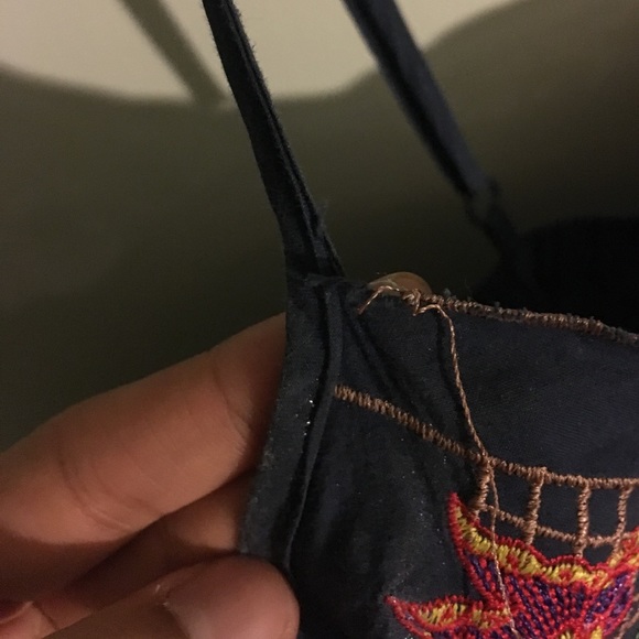 Forever 21 Embroidered Floral Romper - Picture 3 of 3