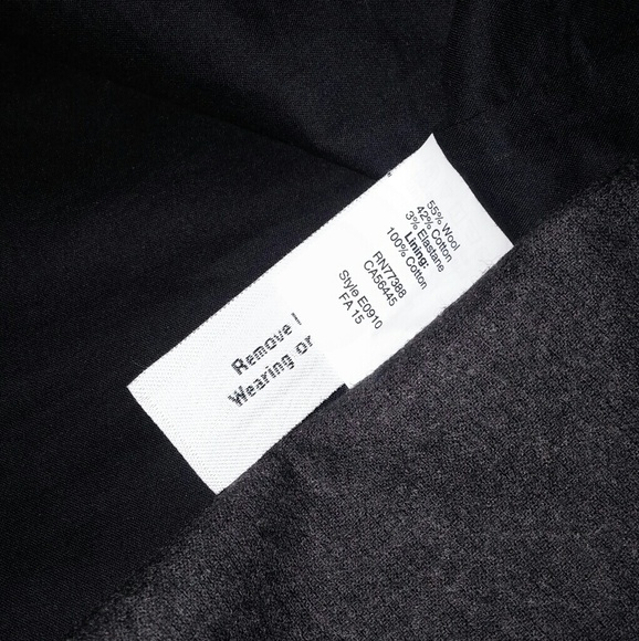 NWT MADEWELL Gray Flannel Latitude Shirtdress Long Sleeve - Picture 7 of 9