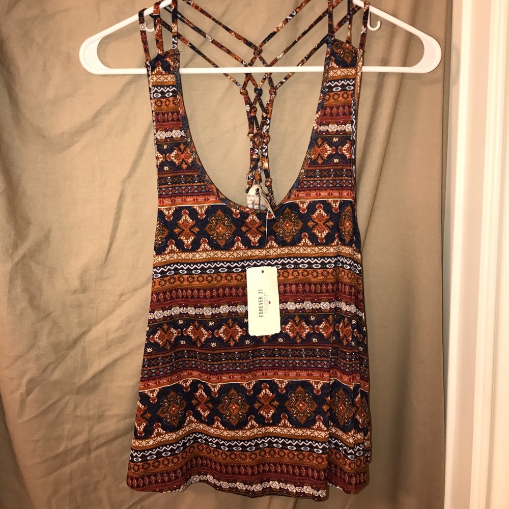 Racerback crop top🌼