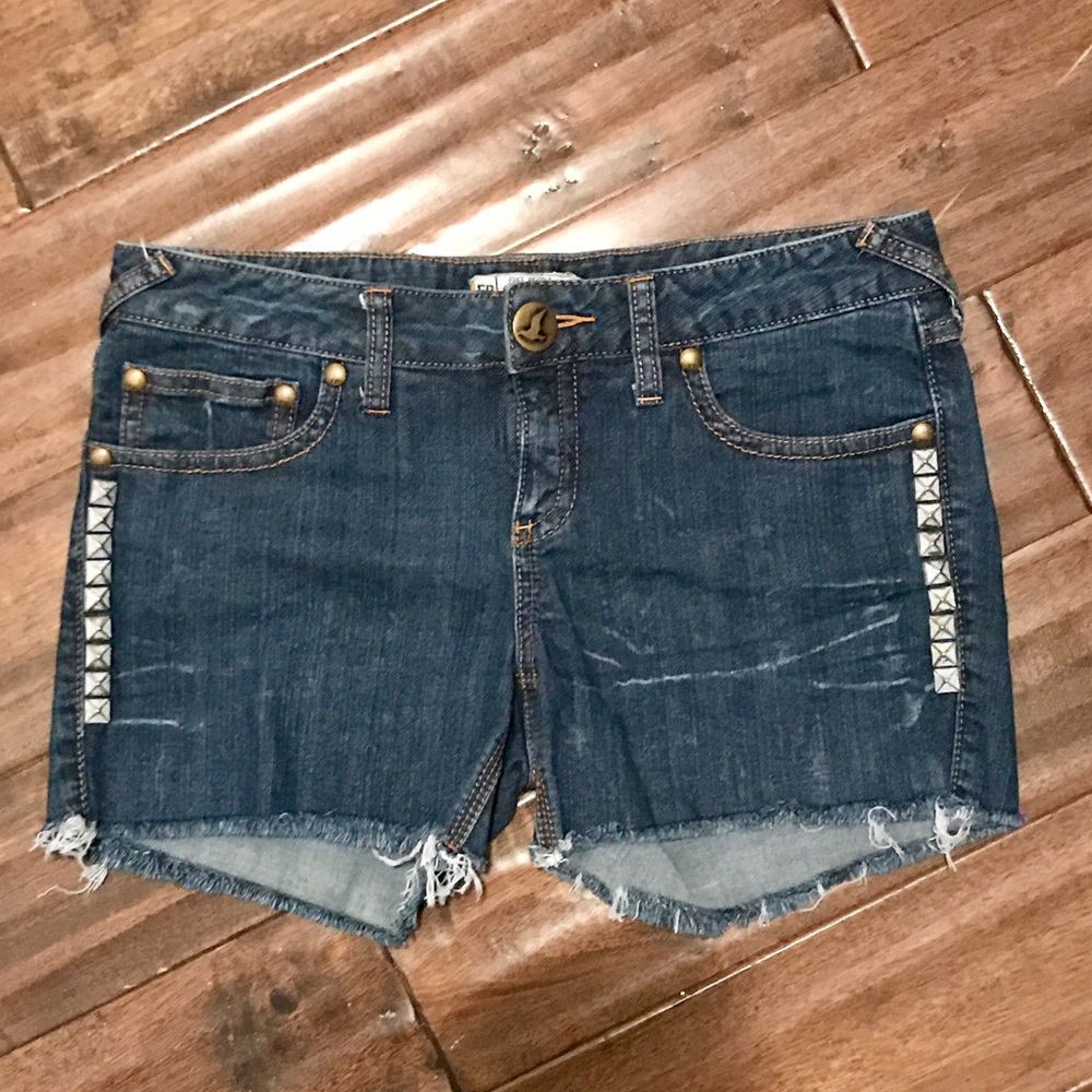 Free People Studded Cut Off Shorts