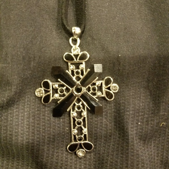 Women's Cross Necklace - Picture 1 of 3