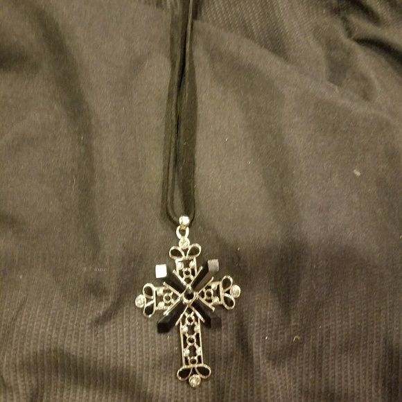 Women's Cross Necklace - Picture 2 of 3