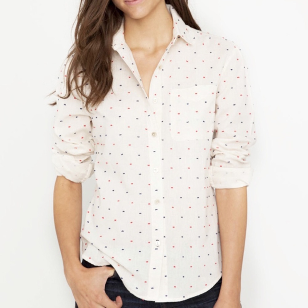 California Tailor no. 1 shirt in ivory sands