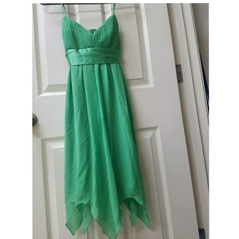 Sheer Empire Cut Cocktail Dress
