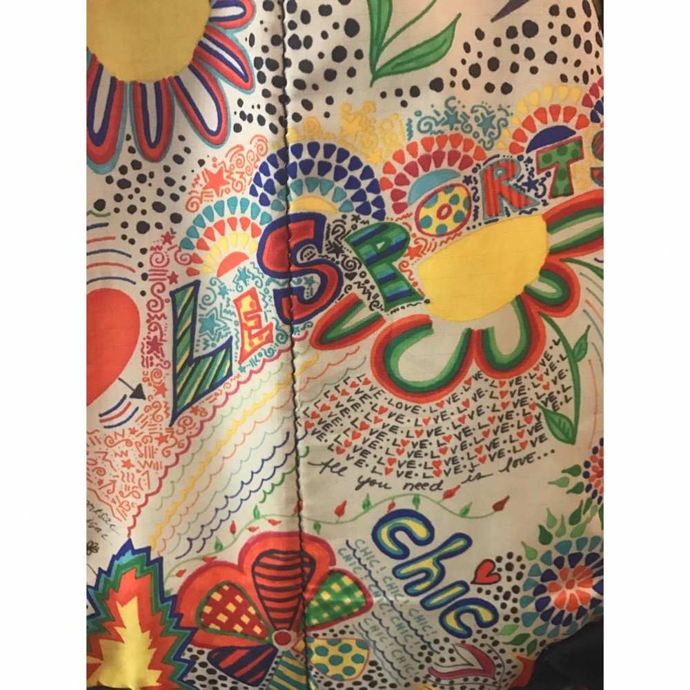 Lesportsac Basic Chic Backpack Doodle Art - image 4