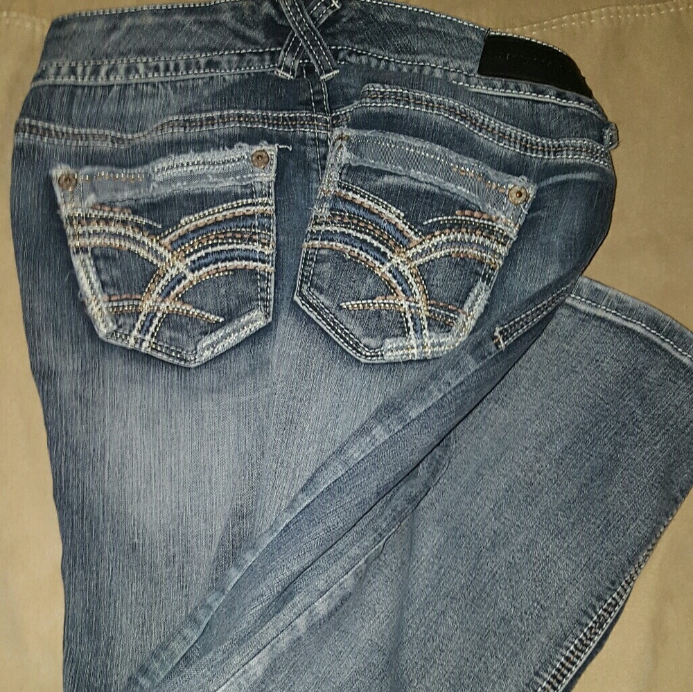 Womens size 11/12 s twentyone black blue jeans