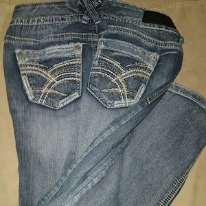 Womens size 11/12 s twentyone black blue jeans