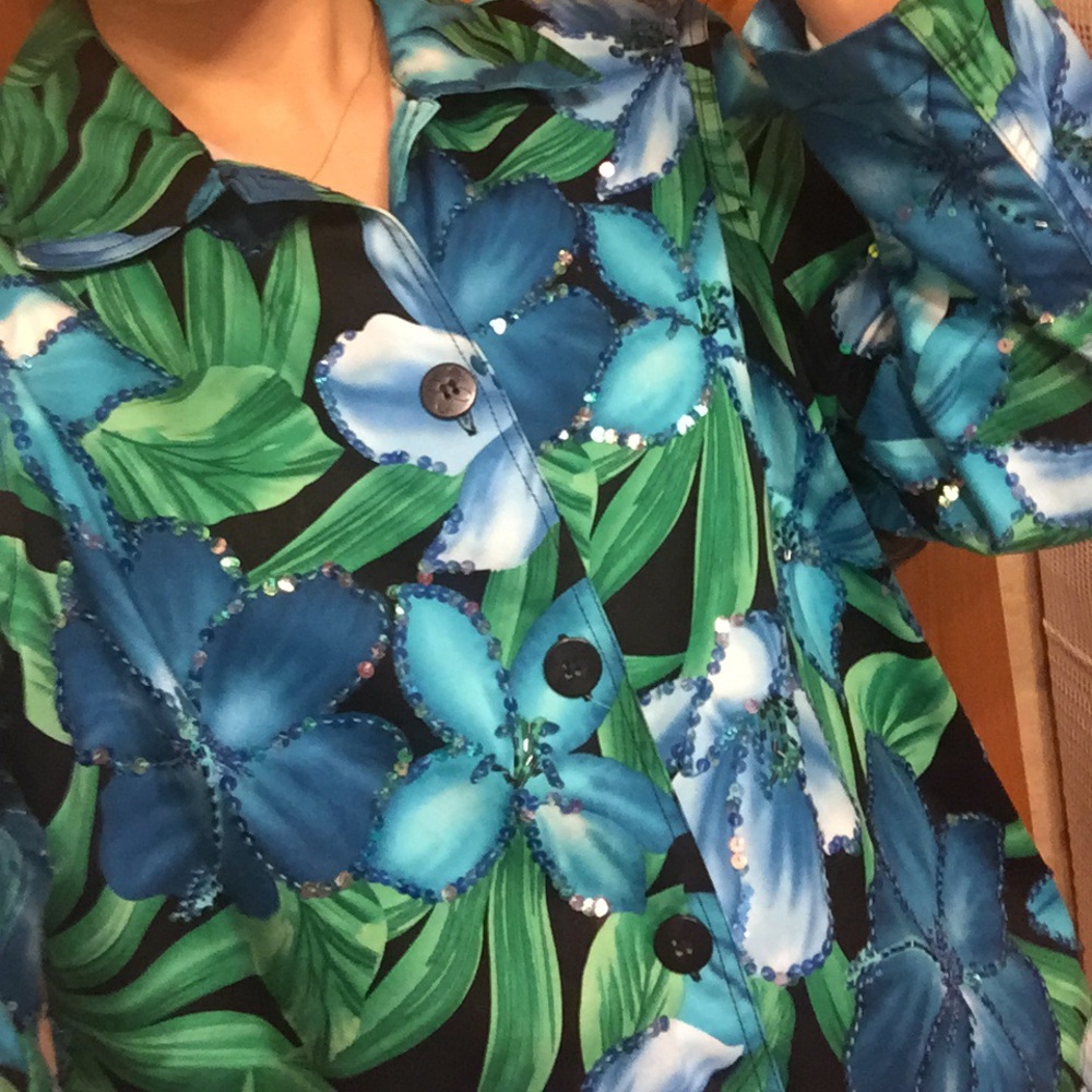 Drapers & Damon's Petites Sequence Shirt