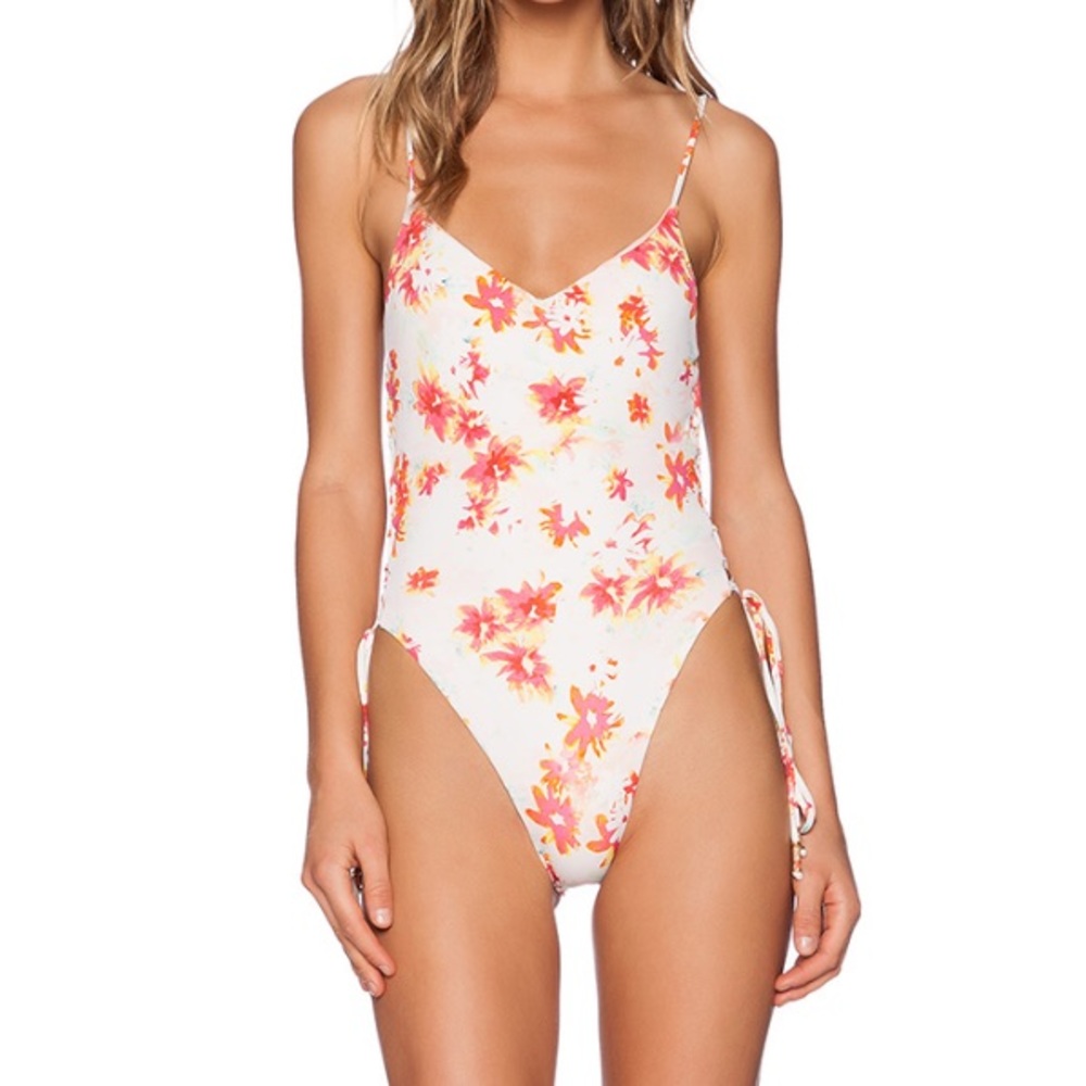 Blue Life Riviera Laced Swimsuit in Wildflower