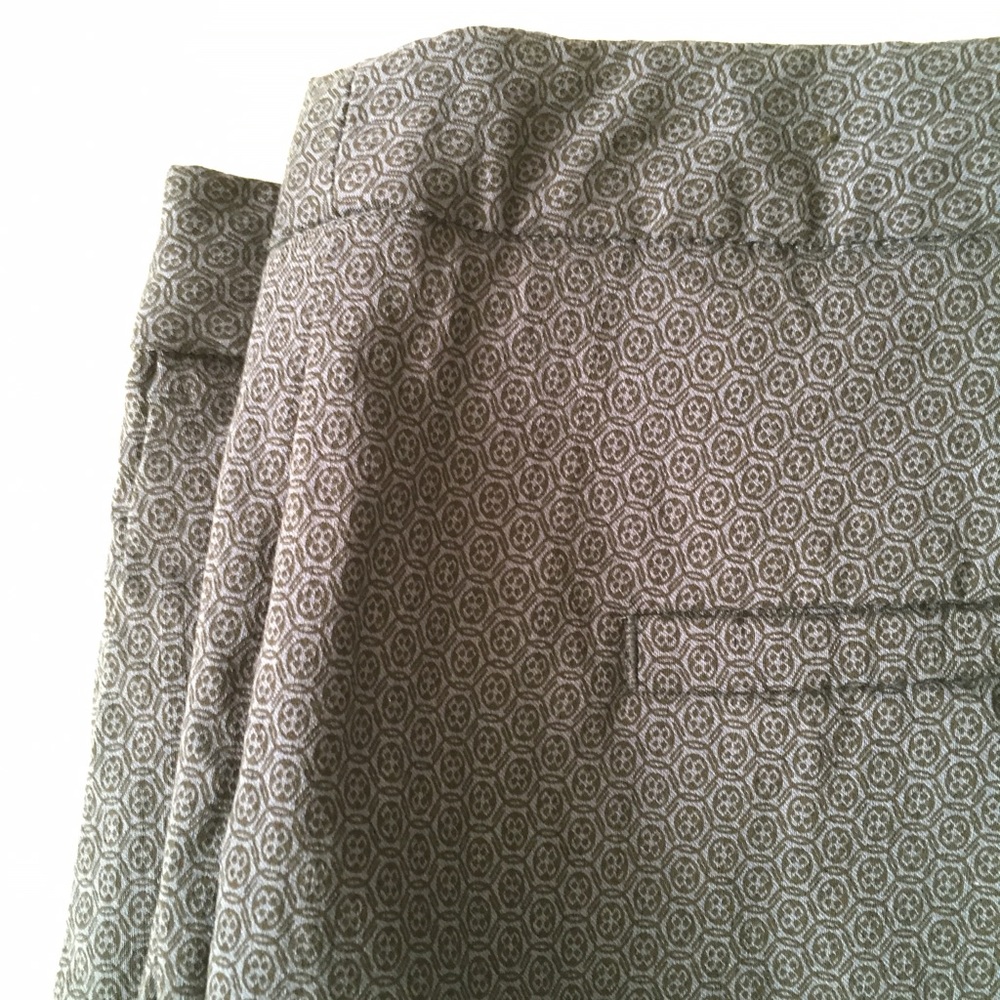 G I F T E D Navy Blue Print Pants Size 10 - Picture 2 of 3