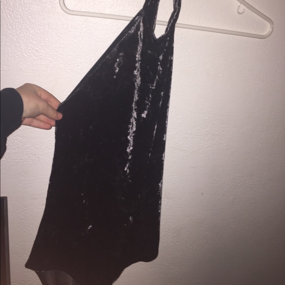 Velvet one piece