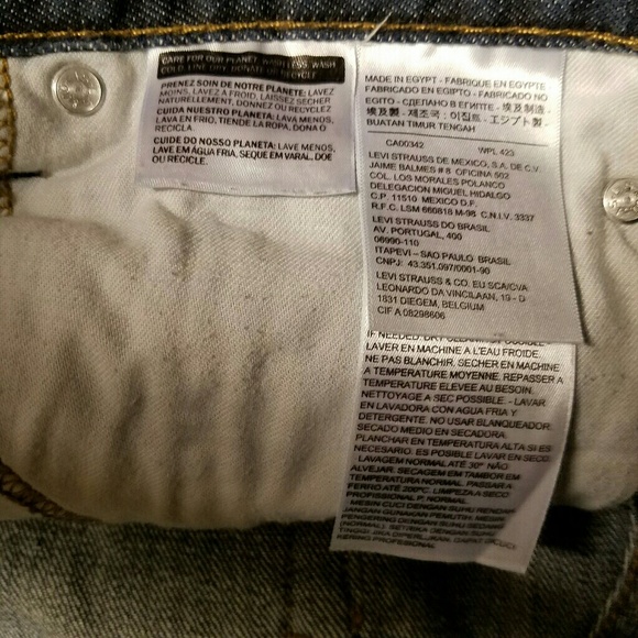 Levi's Red Tab 514 Men's Straight Jeans 32 X 31 - Picture 5 of 6