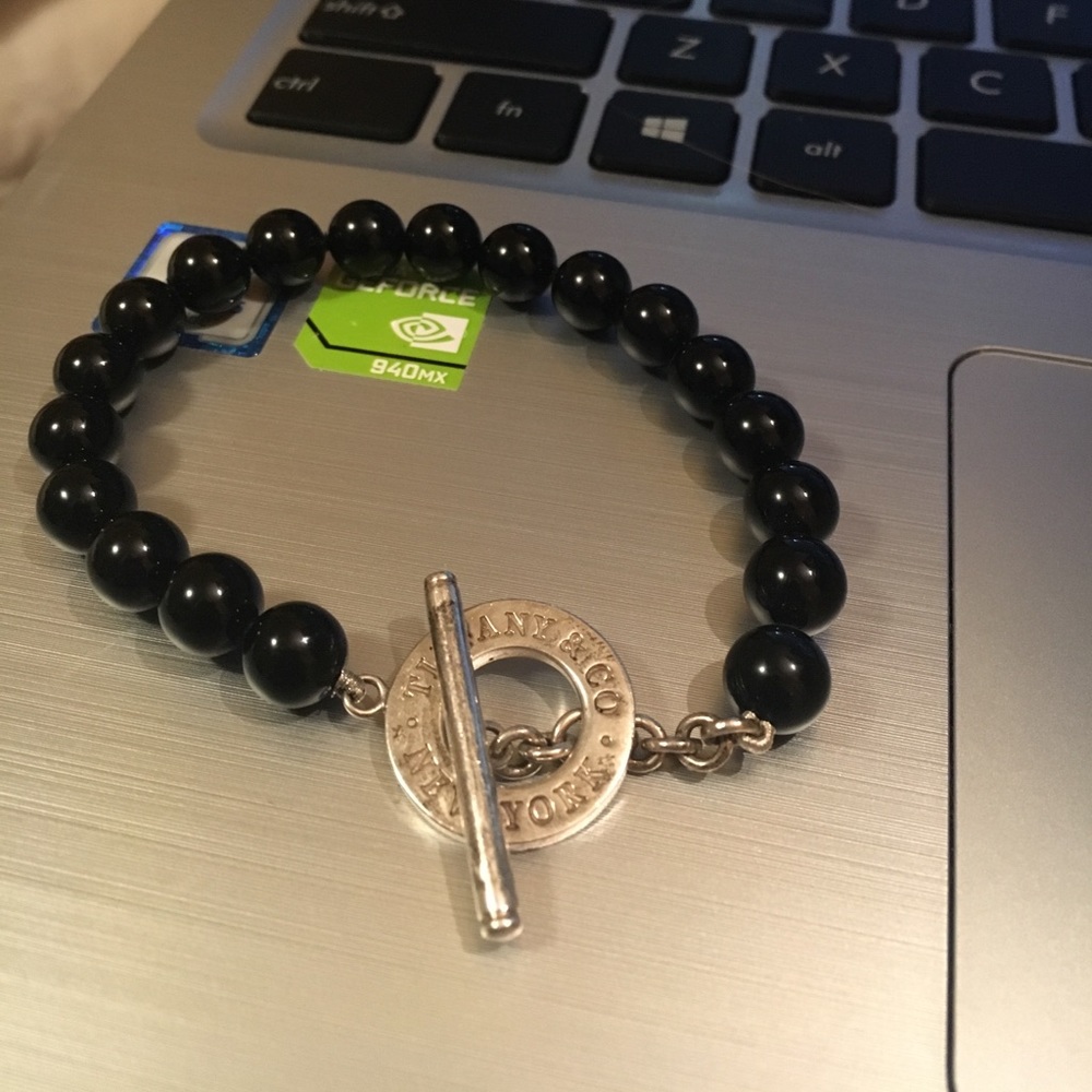 Black Onyx Tiffany Bracelet