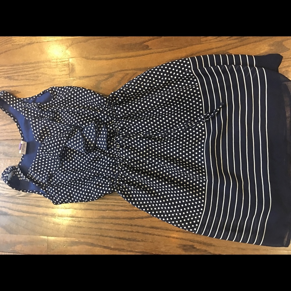 Girls polka dot dress