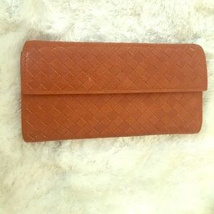 AUTH* Bottega Veneta Getanium intrecciato wallet