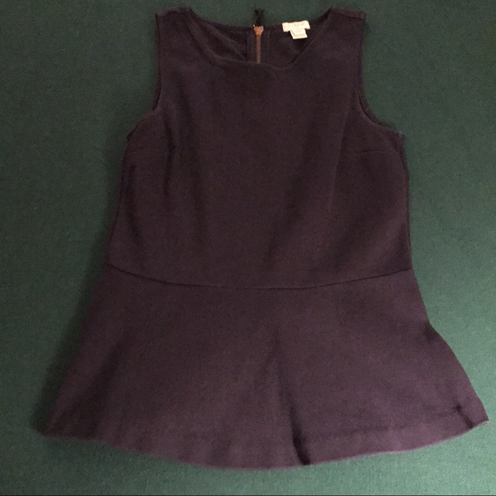 Blue tank top from jcrew