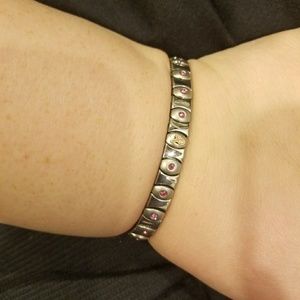 Breast cancer awareness bracelet