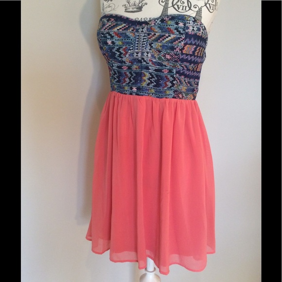 Strapless Summer Dress - Picture 1 of 6