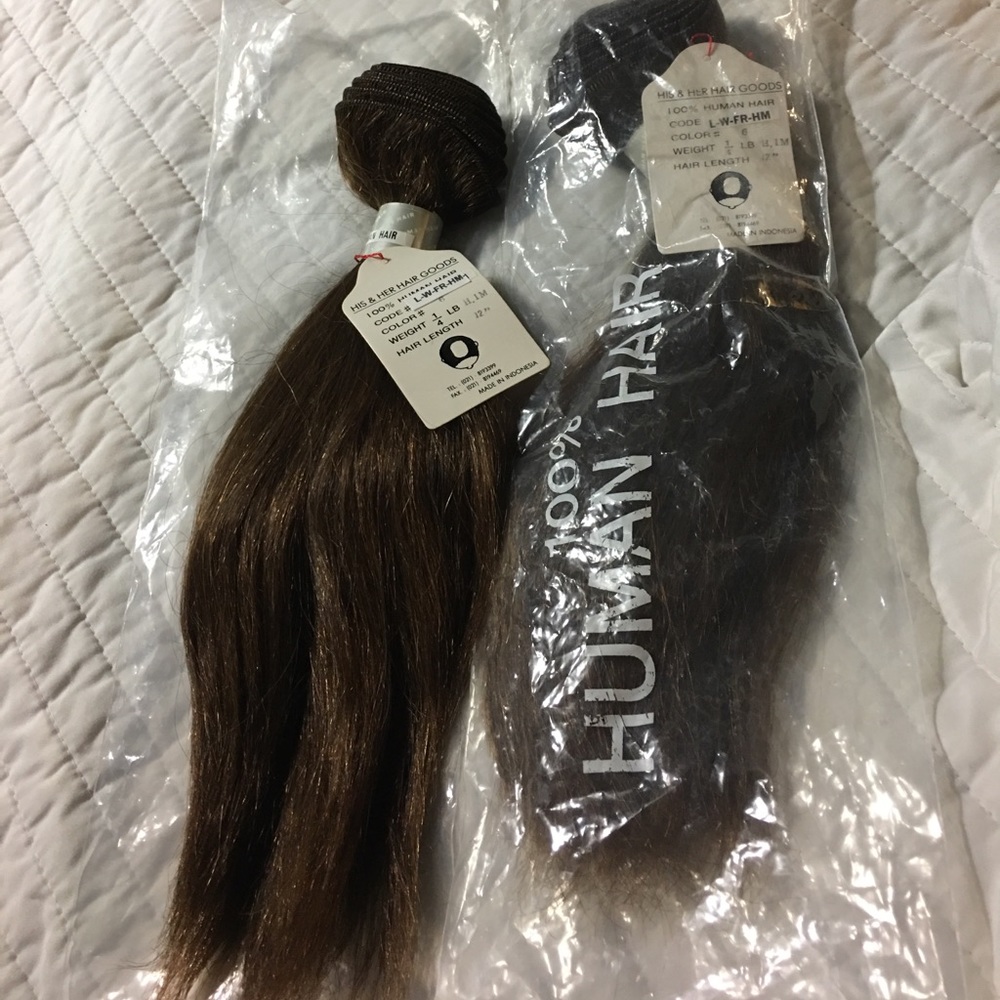 Hair 2 packs enough for full head weave