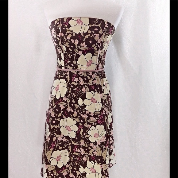 F. L. P. Floral Strapless Dress-SALE - Picture 2 of 5