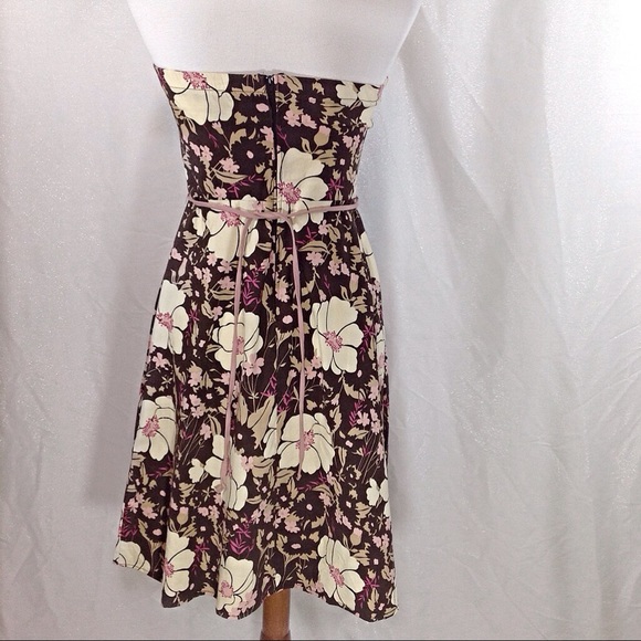 F. L. P. Floral Strapless Dress-SALE - Picture 3 of 5