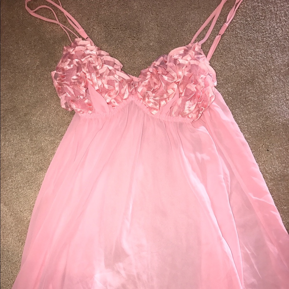 Sheer Victoria's Secret night gown