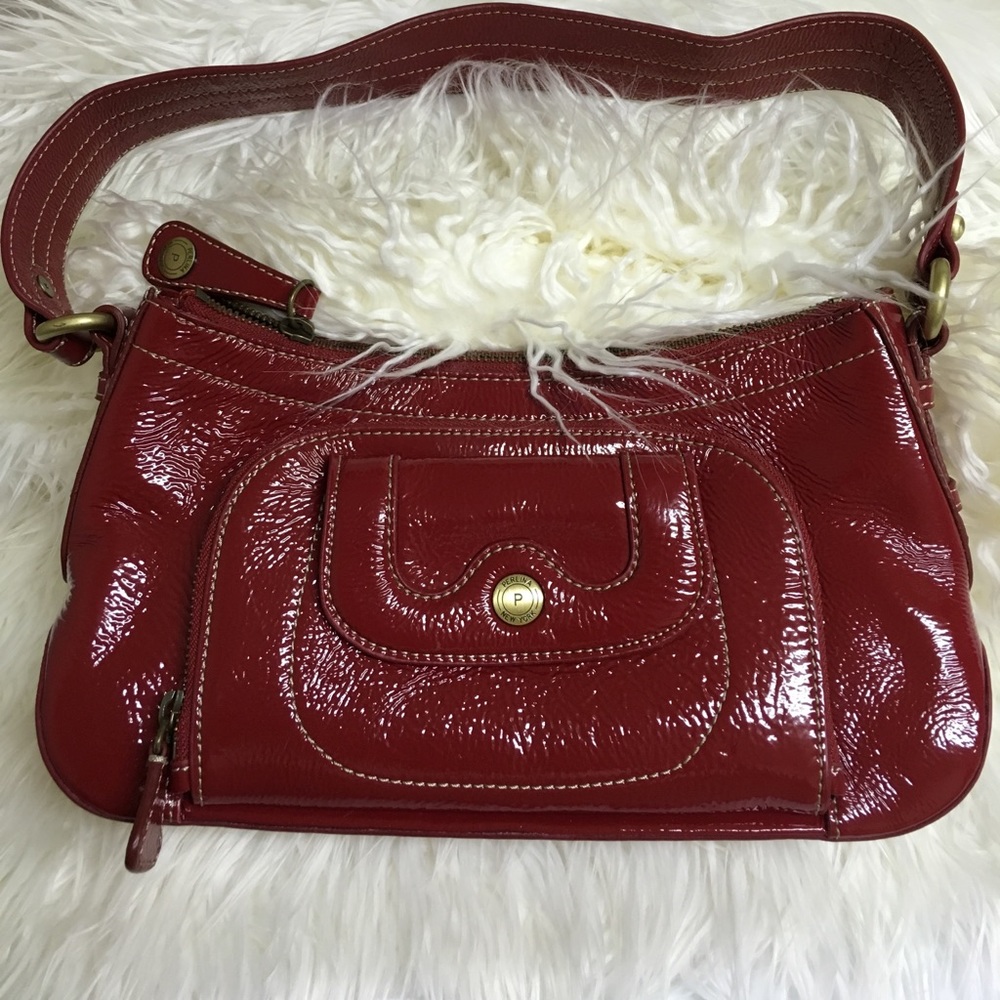 Red Perlina Purse