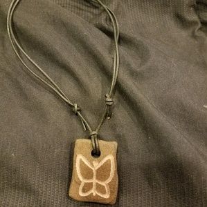 Women's butterfly necklace