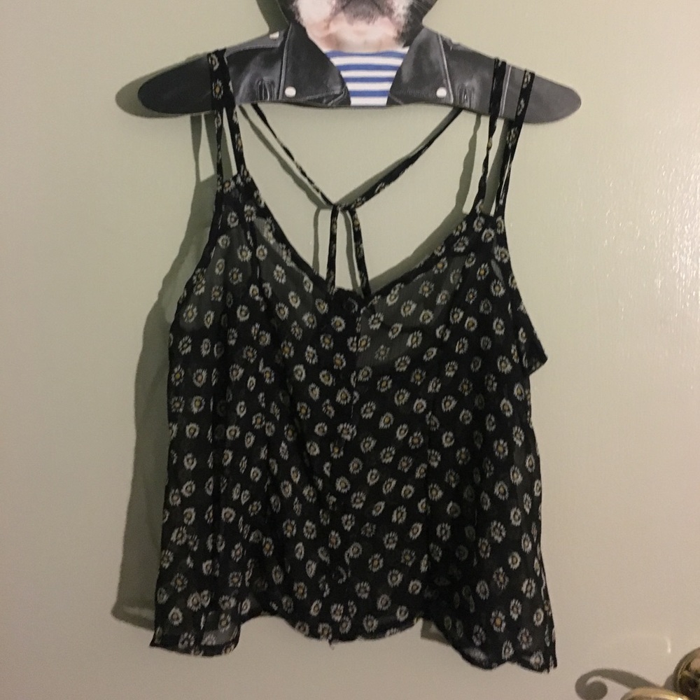 Brandy Melville Daisy Crop Top