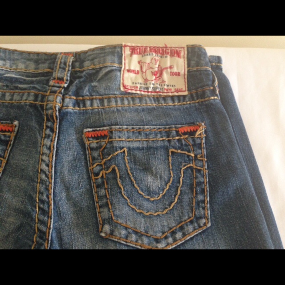 True Religion Johnny Super T Straight Leg size 27 - Picture 6 of 7