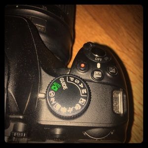 DSLR D3200 black Nikon Professional camera.